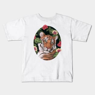 Serene Tiger Kids T-Shirt